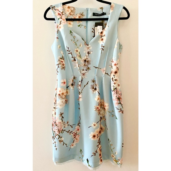 NEW RINASCIMENTO Floral Dress Made in Italy Large - Picture 1 of 8